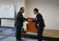 厚地町長と満田会長